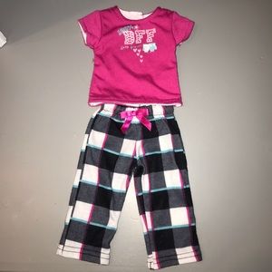 American girl doll pajamas
